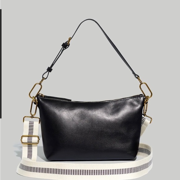 Madewell Handbags - Leather Carabiner Crossbody Sling Bag